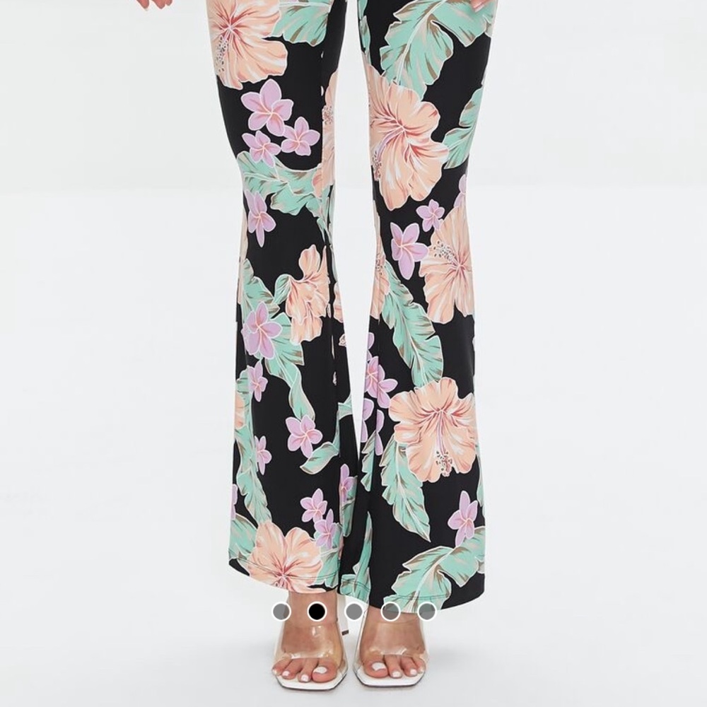 Tropical print pants - Picture 2 of 4